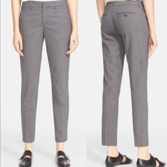 Vince Pants - Vince 96% Wool Light Weight Women Dress Pant Size 6 Gray